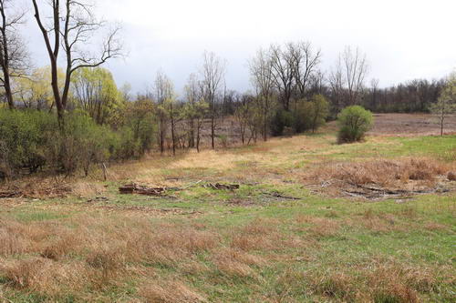 Chief Pontiac Speedway (Lake Angelus Speedway) - The Lot In April 2021